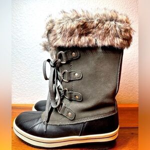 GH BASS & CO JUNO WOMENS WATERPROOF SNOW BOOTS SIZE‎ 8